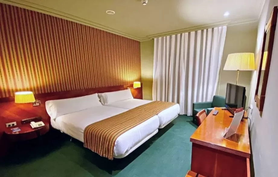 habitación en el hotel torremangana en cuenca