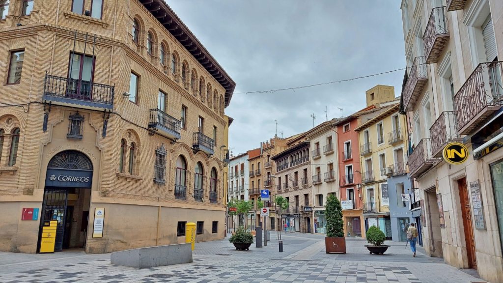 Huesca centro histórico Aragón