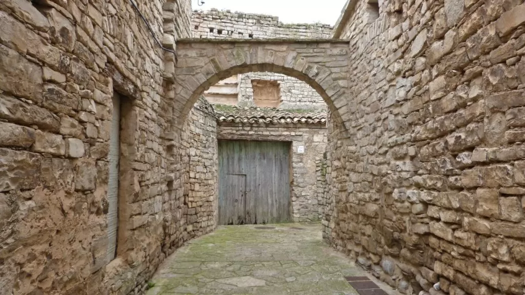 casco antiguo de Montfalcó Murallat