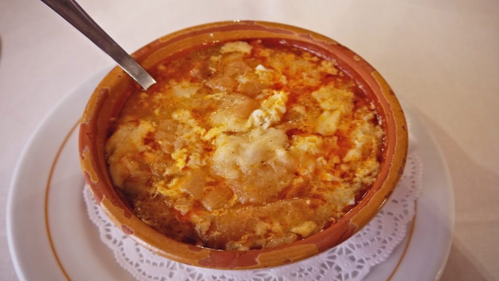 Sopa castellana Castilla La Mancha