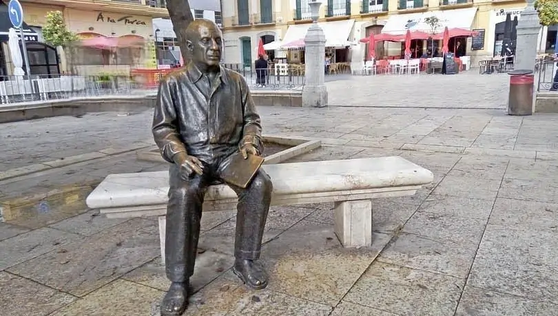 Estatua Pablo Picasso Málaga