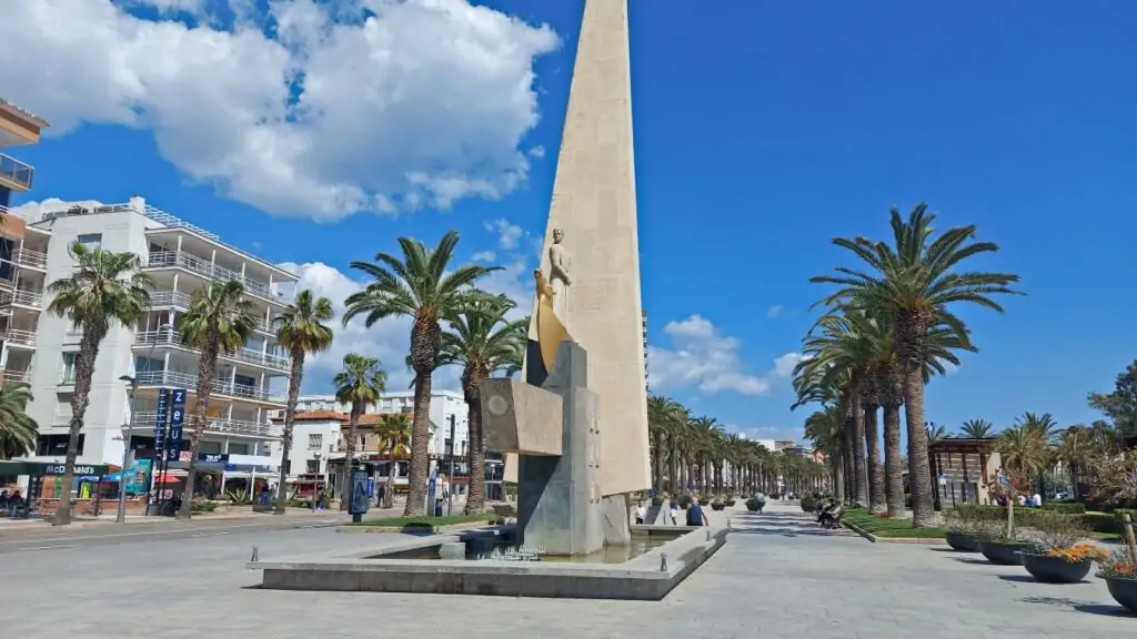 Paseo Jaume I Salou Costa Dorada